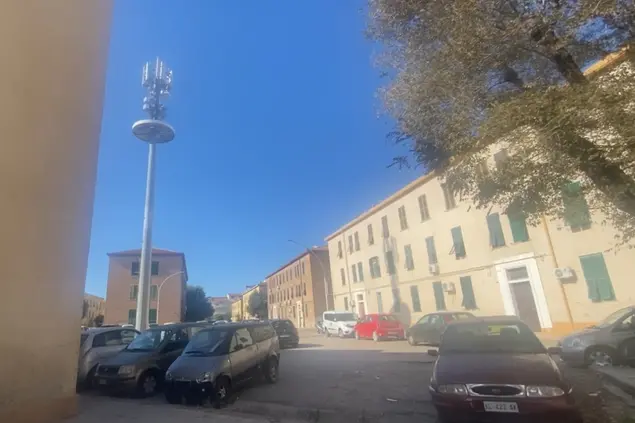 La zona dell'aggressione ad Alghero