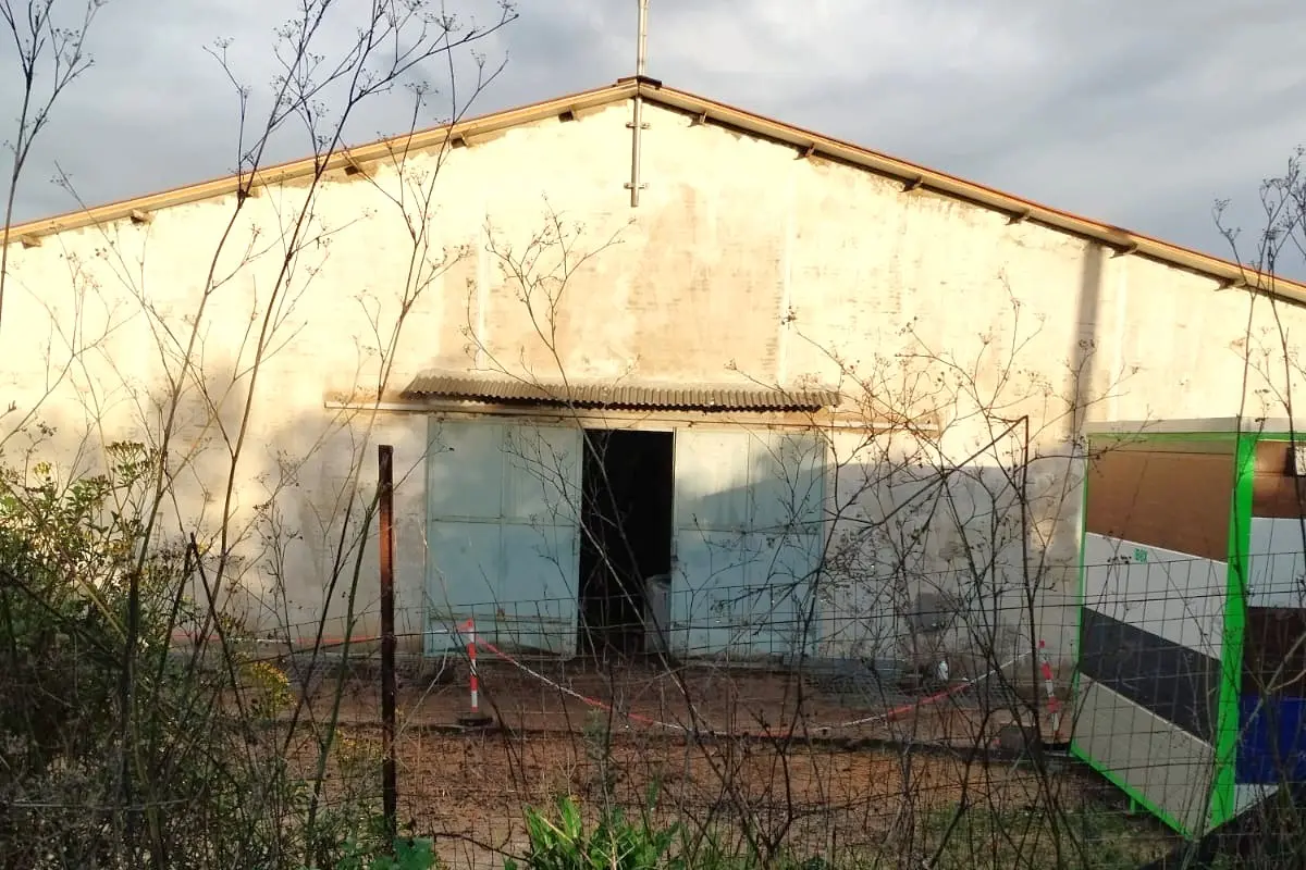 L'ex allevamento di maiali a Caniga