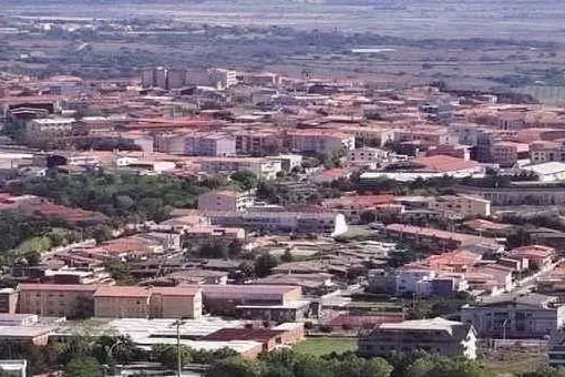 Una veduta panoramica di Macomer
