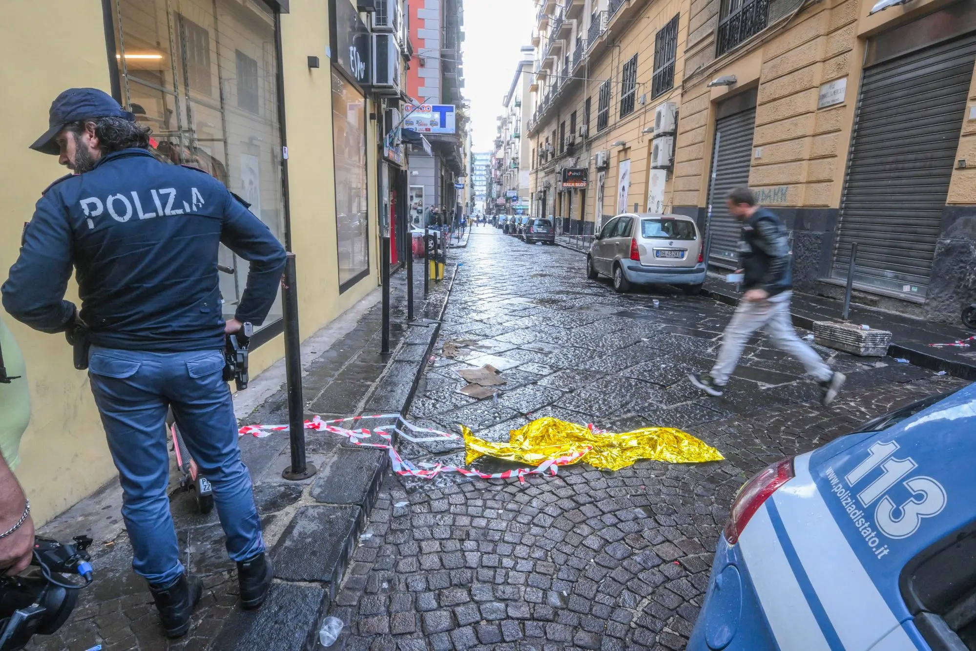 Il luogo dell'omicidio
