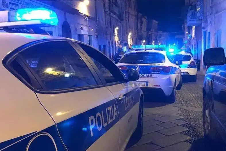 (foto polizia locale di Sassari)