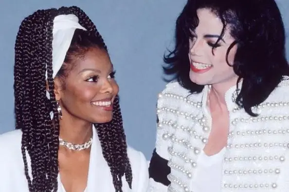 Janet Jackson e Michael Jackson (foto Instagram)