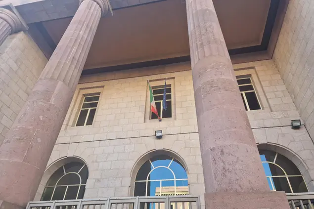 Il Tribunale di Sassari (foto Floris)