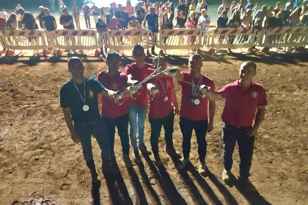I cavalieri dell'Assunta in un'immagine delle edizioni precedenti (foto concessa)