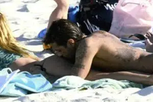 Fabrizio Corona e Belen Rodriguez (Foto da &quot;Chi&quot;, settimanale diretto da Alfonso Signorini)