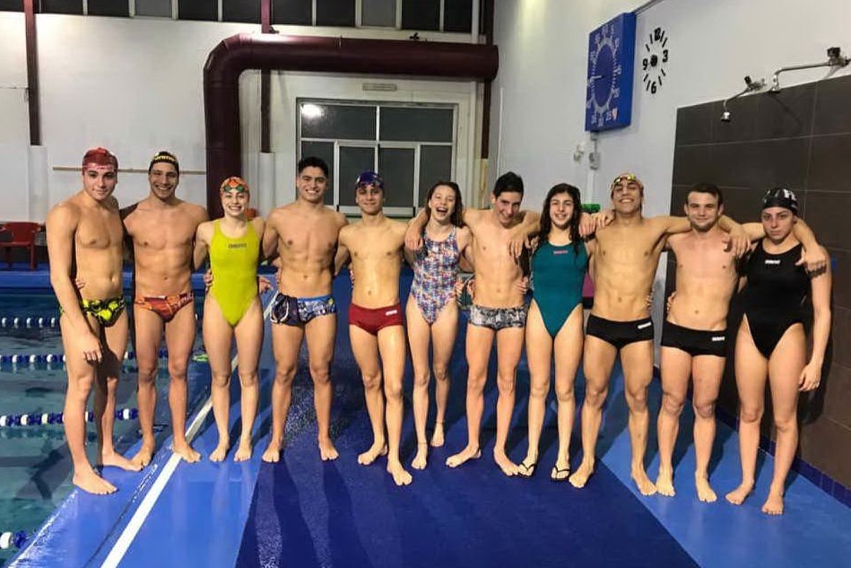 I nuotatori dell'Esperia (L'Unione Sarda - Fornasier)