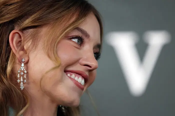 epa12168645 US actor Sydney Sweeney during the European film premier of Echo Valley at the BFI Southbank in London, Britain, 10 June 2025. Echo Valley is released on Apple TV and select cinemas across the UK 13 June. EPA/ANDY RAIN