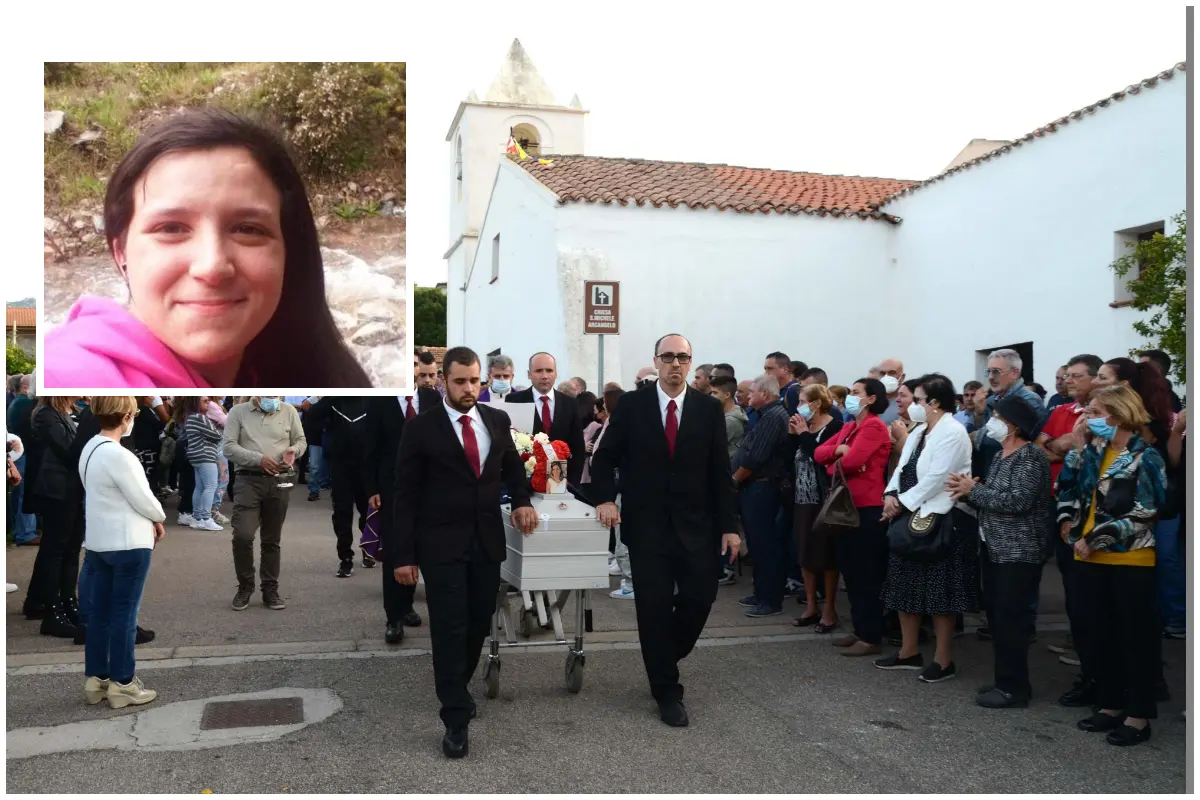 I funerali di Giovanna Satta (foto L'Unione Sarda - Satta)