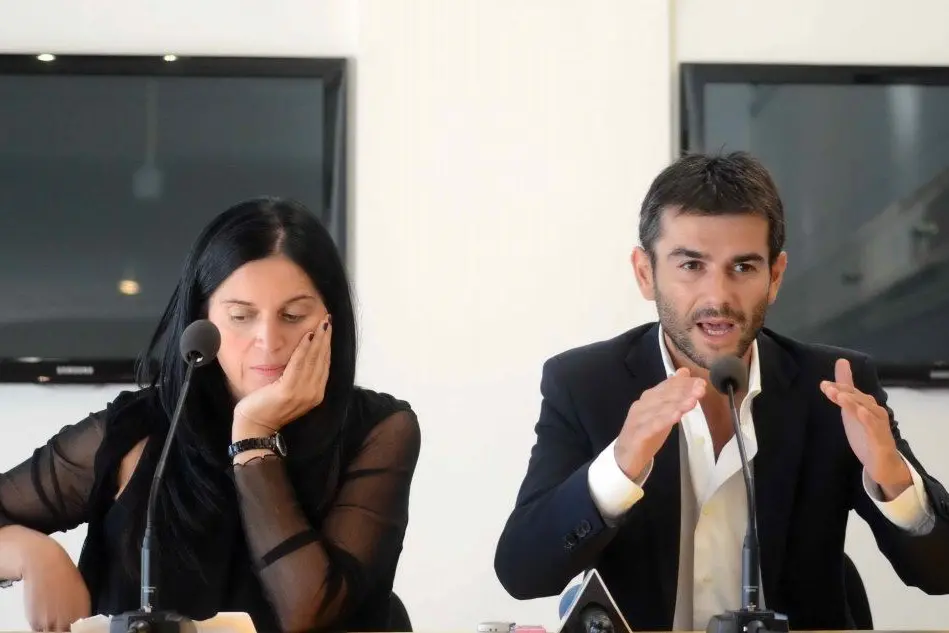 Massimo Zedda e Marcella Crivellenti