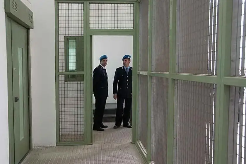 Il carcere di Massama (Archivio L'Unione Sarda)