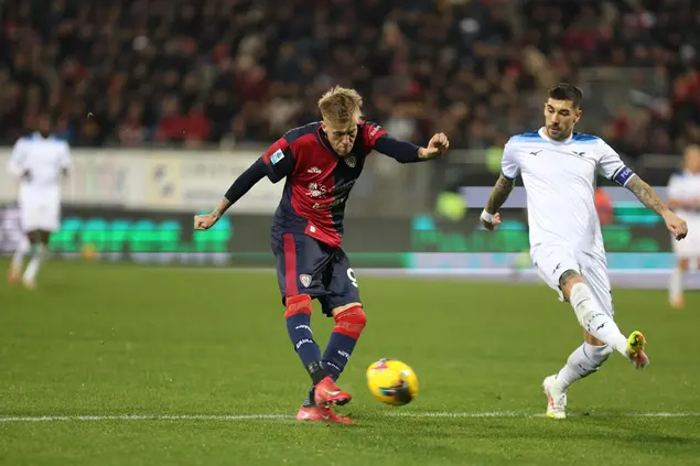 Mattia Felici, esterno del Cagliari (foto Ansa)