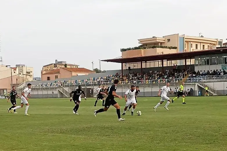 Daniele Ragatzu in azione durante una partita di campionato (foto Ilenia Giagnoni)