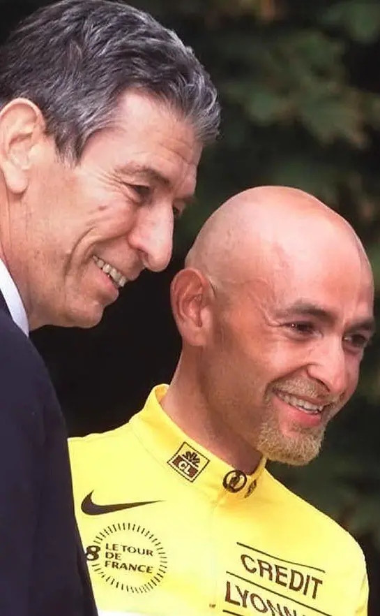 Felice Gimondi e Marco Pantani
