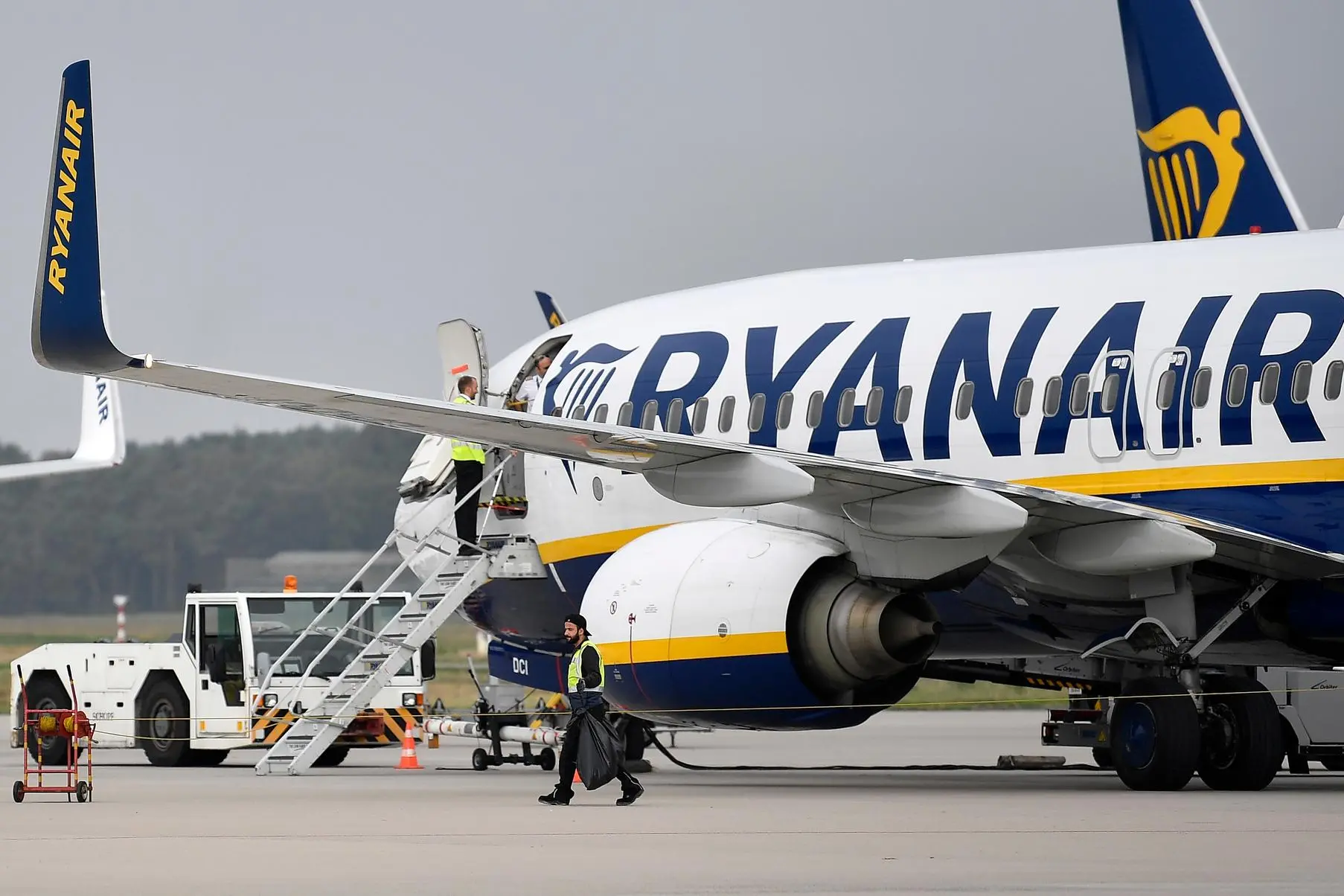 Un aereo Ryanair (Archivio Unione Sarda)