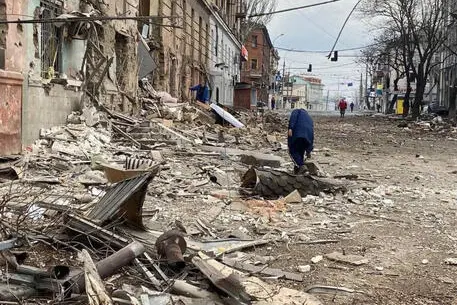 Guerra in Ucraina (foto Ansa)