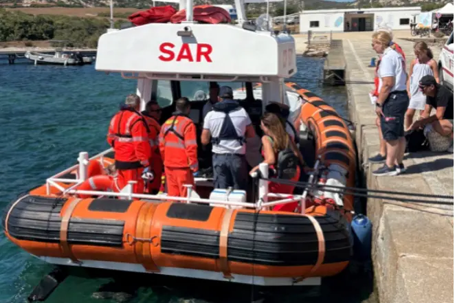 Asinara, l'intervento della Guardia costiera di Porto Torres