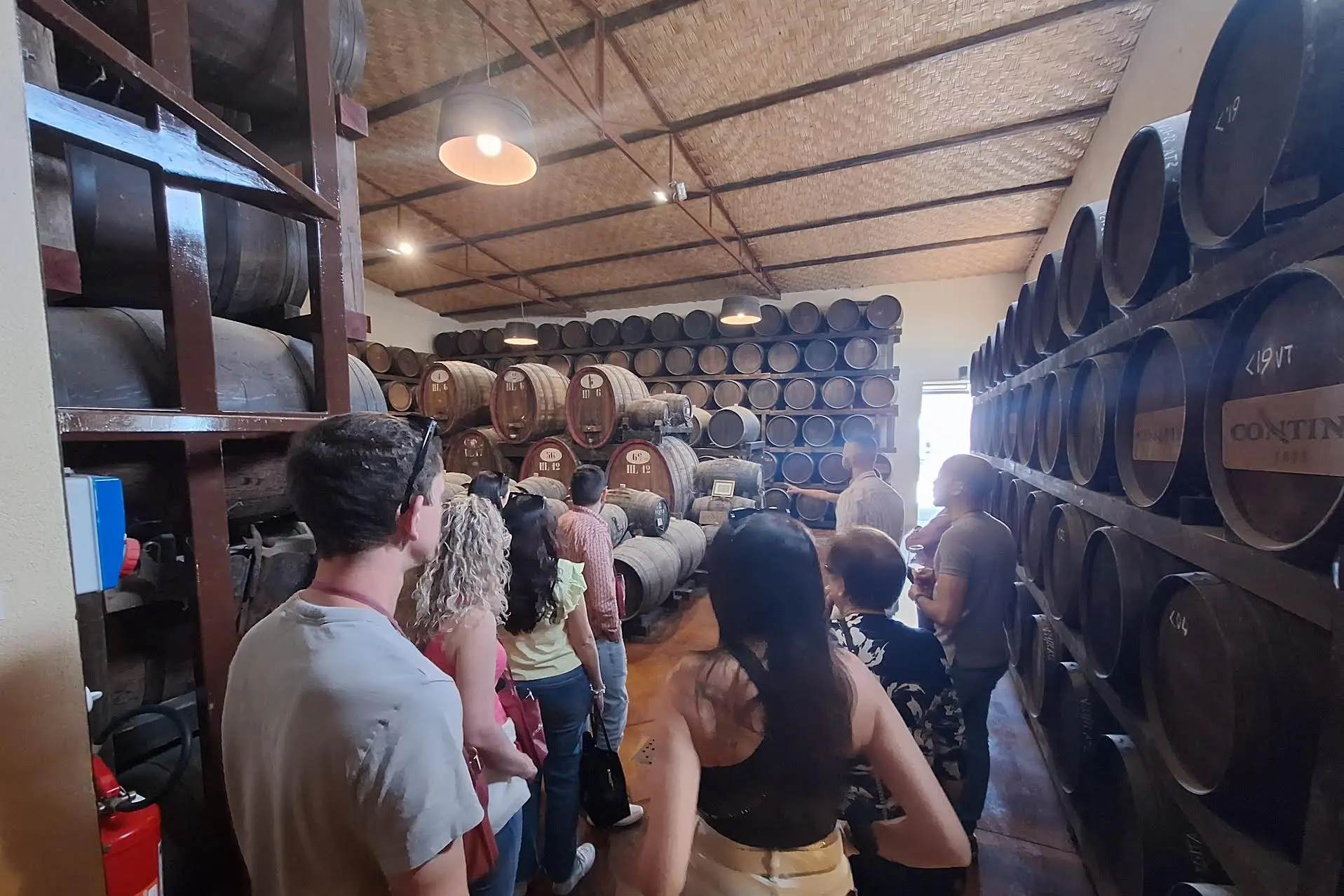 Un evento nella Cantina Contini (foto concessa)