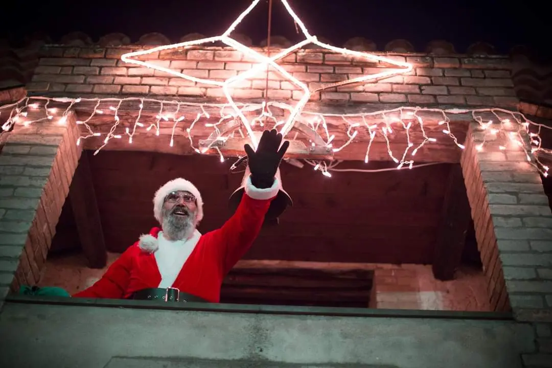 Il Babbo Natale di San Sperate (foto Pilloni)