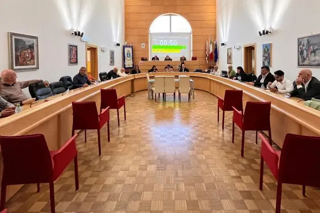 Consiglio comunale a Porto Torres (foto Pala)