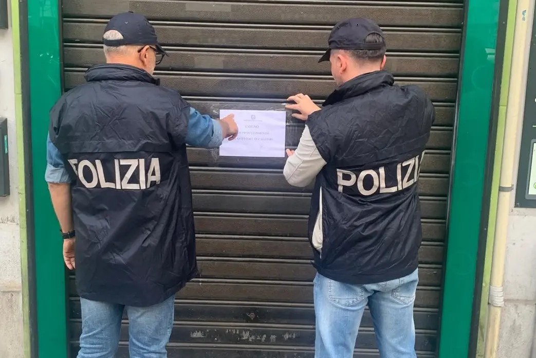 Cagliari, la polizia chiude il locale alla Marina