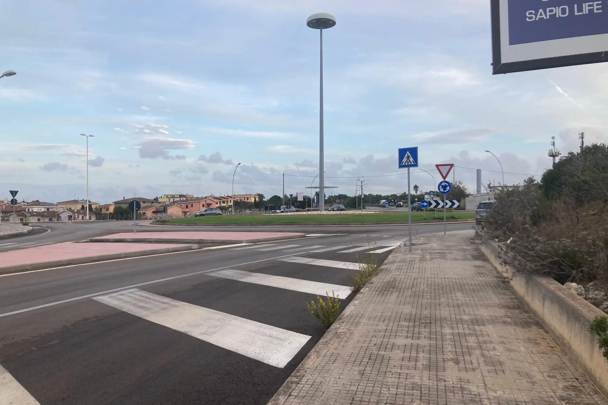 Strada 131 Porto Torres (foto Pala)