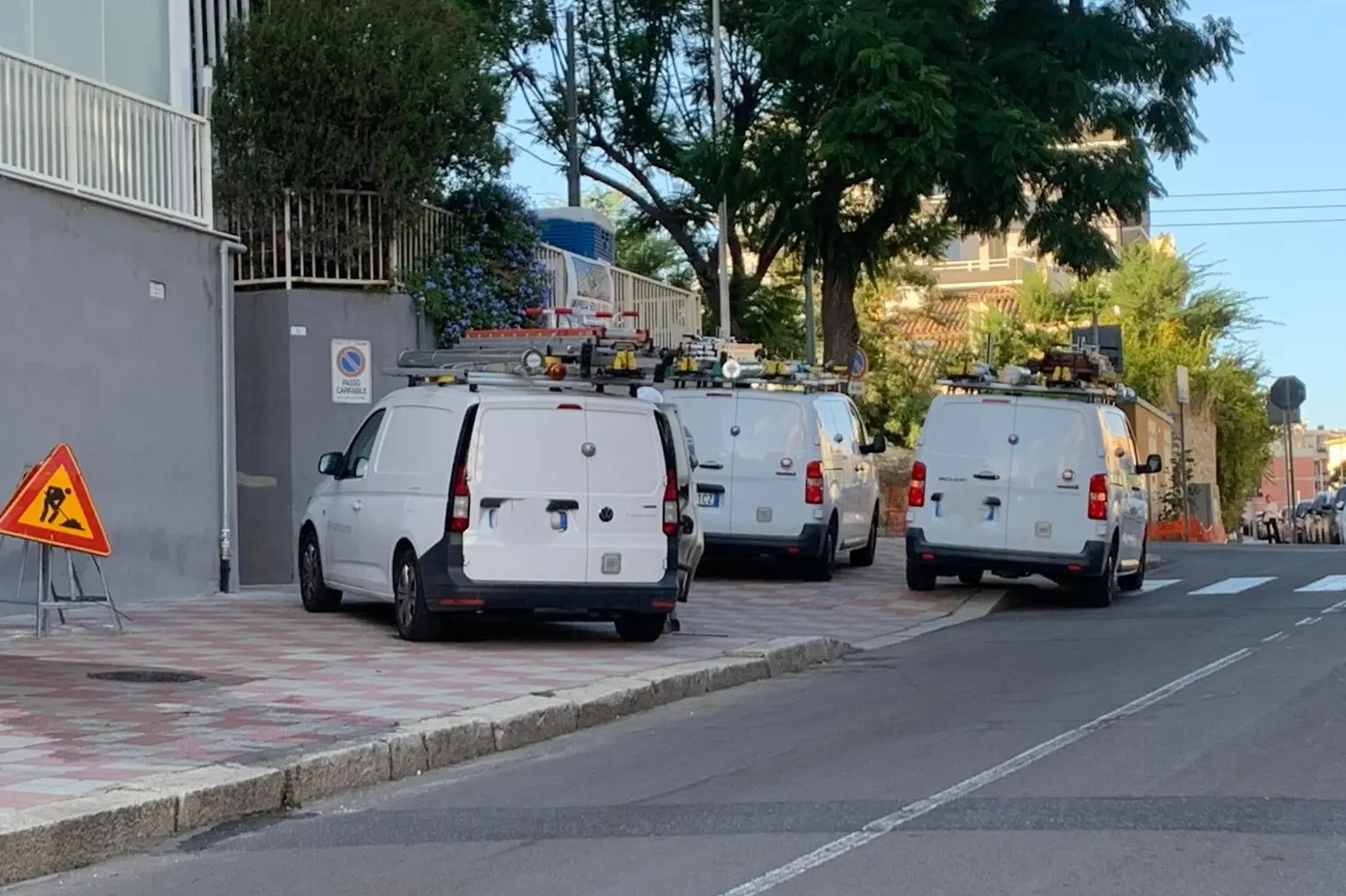 L'intervento di riparazione