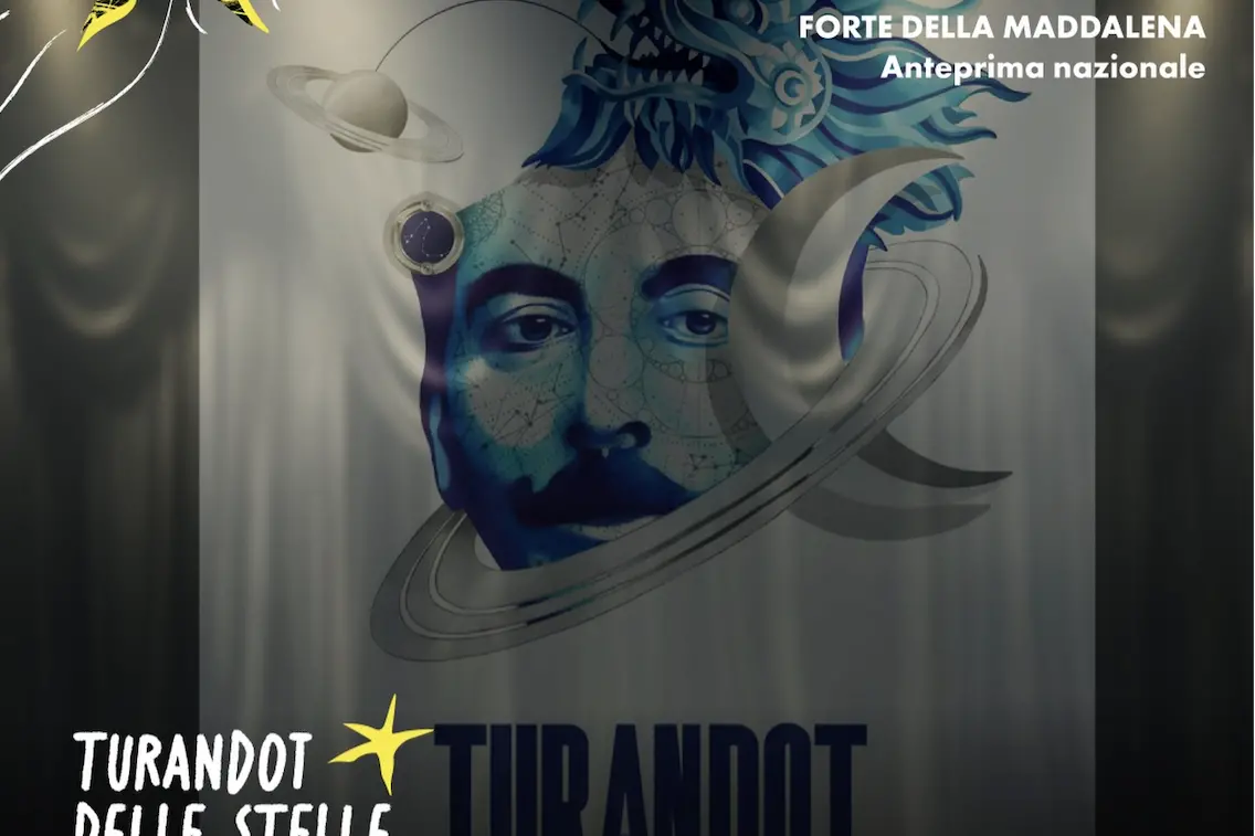 La locandina dell'evento Turandot delle stelle