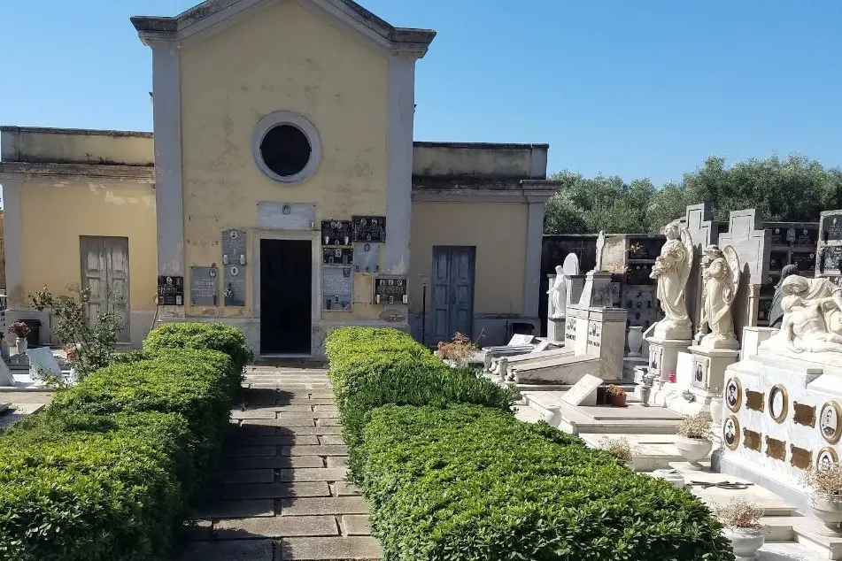 Il cimitero di Maracalagonis