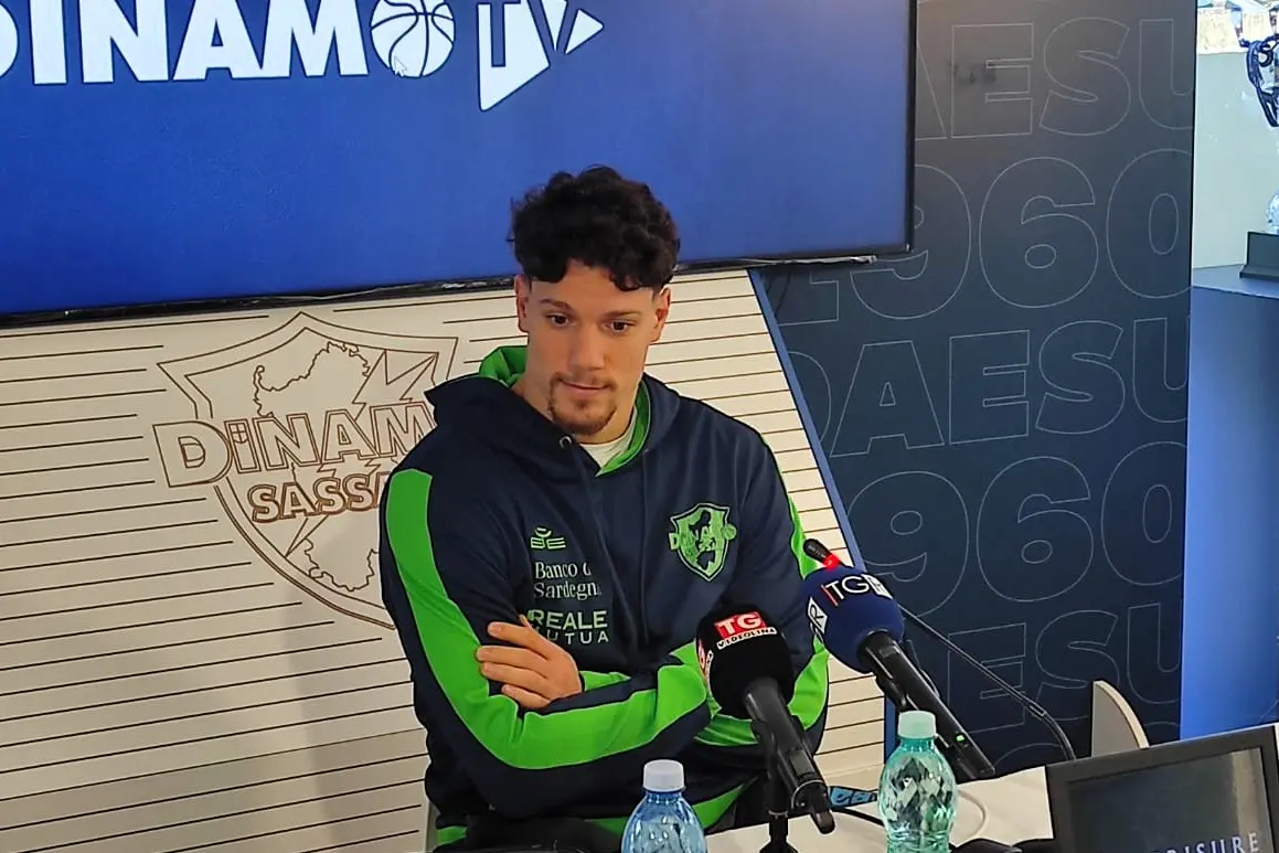 Giovanni Veronesi quando era in forza alla Dinamo (foto G. Marras)