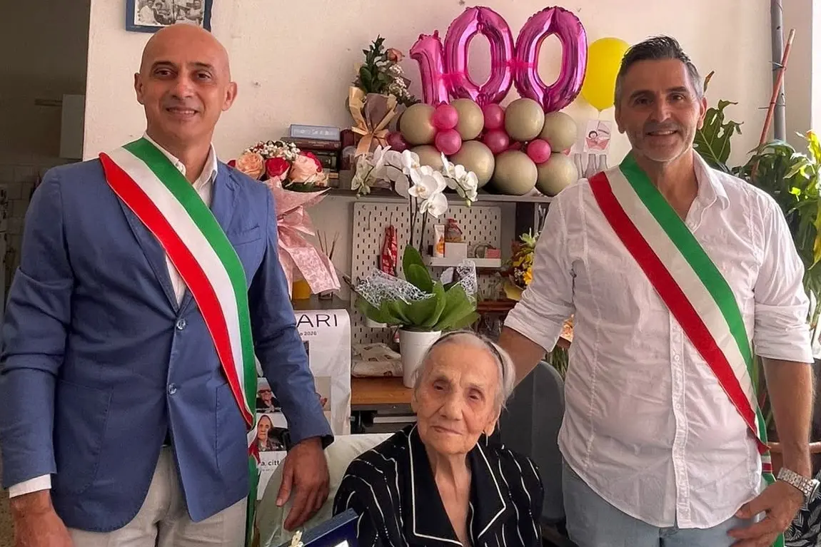 La nuova centenaria di Teulada