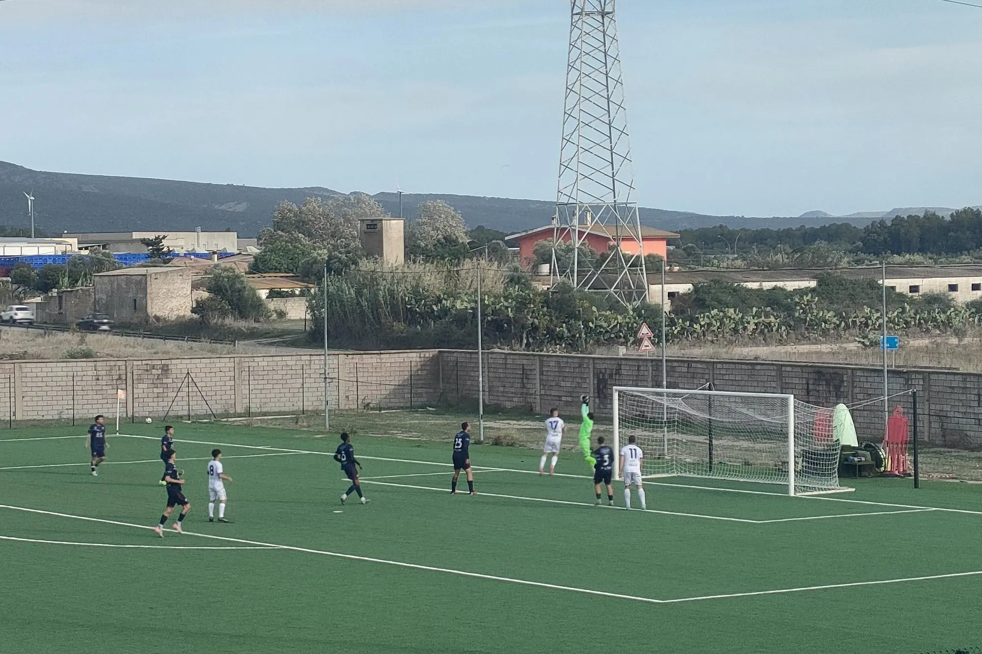 Una gara in cui era impegnato il Terralba F. Bellu (foto Giacomo Pala)