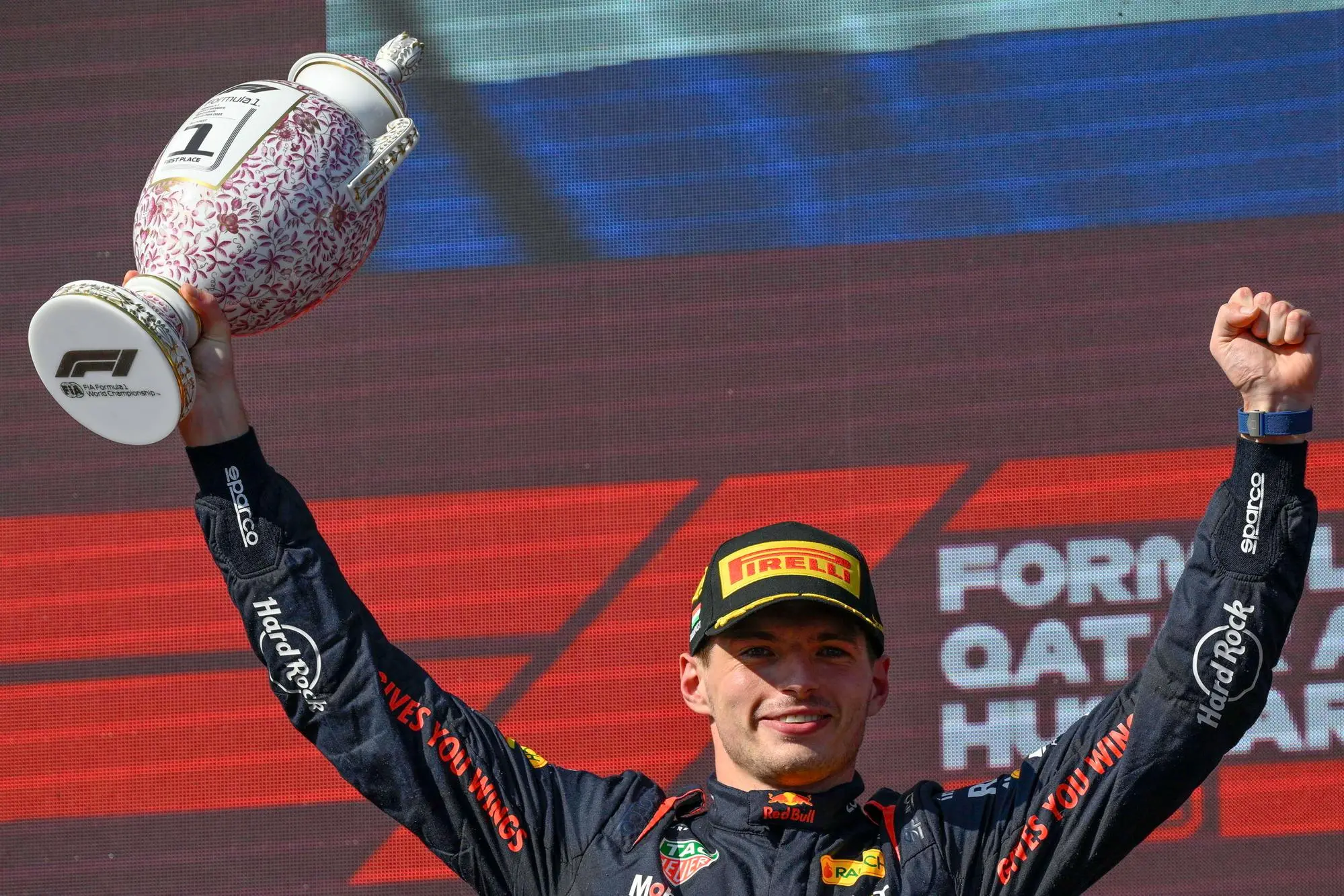 Max Verstappen, 25 anni, dominatore del Mondiale di Formula Uno (foto Ansa)
