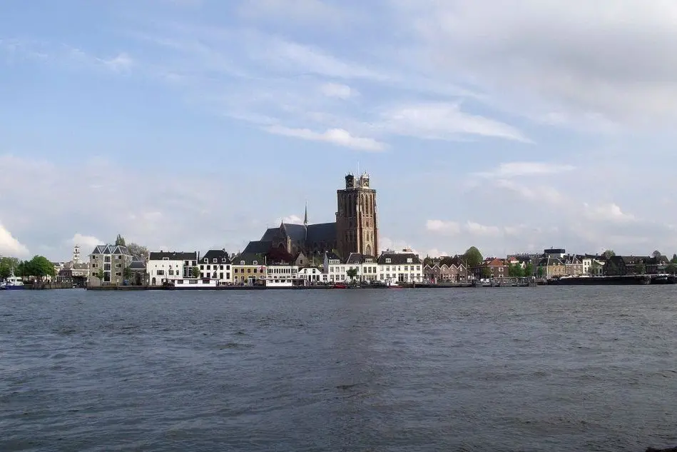 Veduta di Dordrecht (Wikipedia)