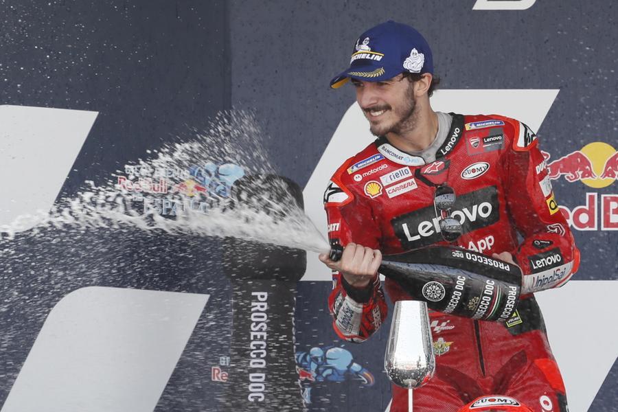 MotoGp, a Jerez trionfa la Ducati di Bagnaia