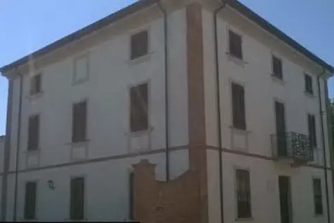 Un'immagine della casa nel Mantovano appartenuta alla Deledda
