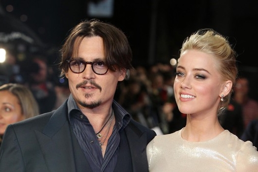 Johnny Depp e Amber Heard (foto Ansa)
