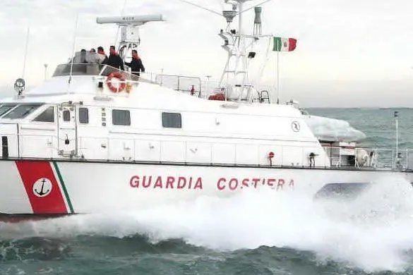Motovedetta della Guardia costiera