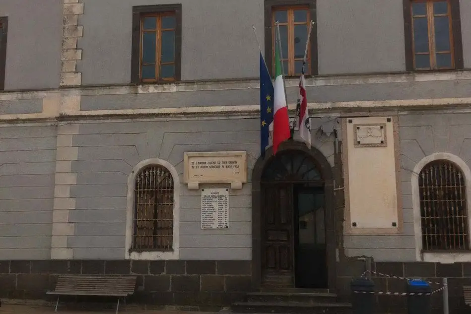 Sedilo, il municipio (Archivio L'Unione Sarda)