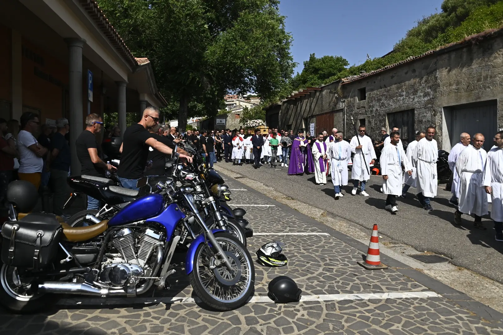 Il funerale di Piero Ghiaccio (Foto: Alessandra Chergia)