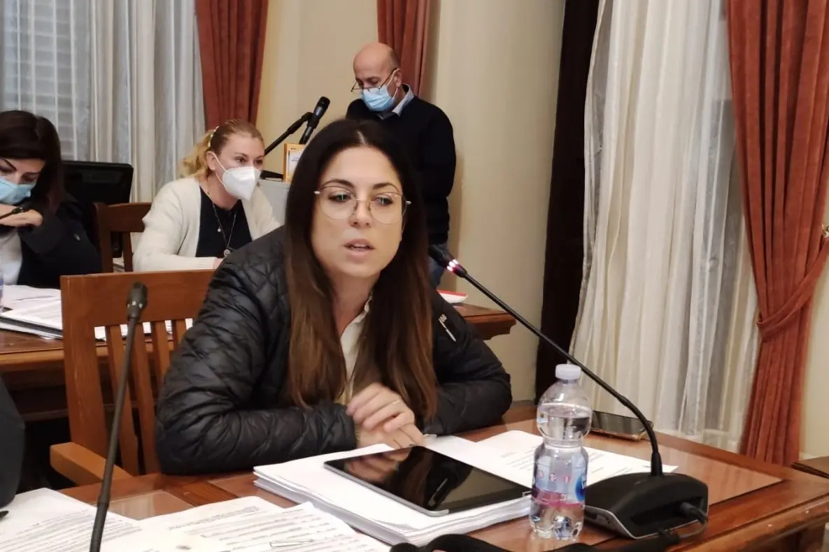La Maddalena, l'assessora Stefania Terrazzoni (foto Ronchi)