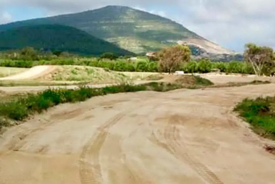 La pista Mx Fertilia (L'Unione Sarda - foto Chessa)