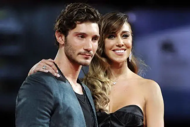 Stefano De Martino e Belen Rodriguez (Ansa)