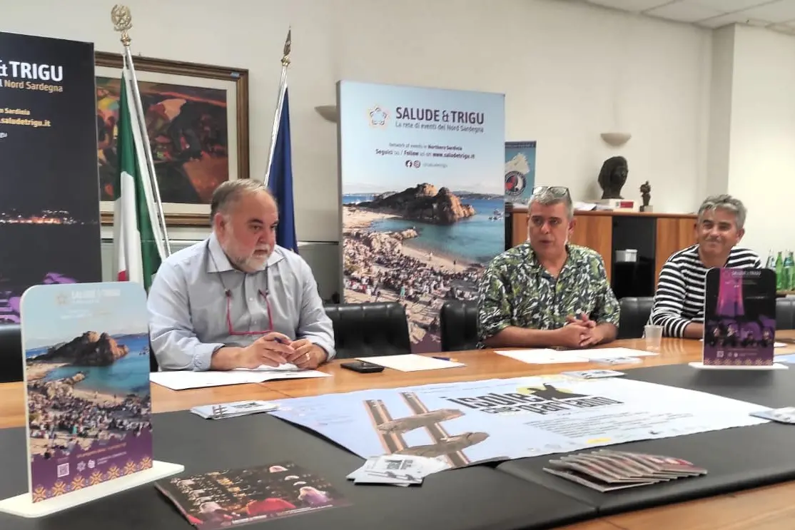 La presentazione del festival isole che parlano (foto G. Marras)