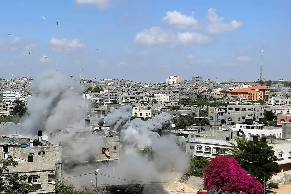 Immagini del recente conflitto sulla striscia di Gaza