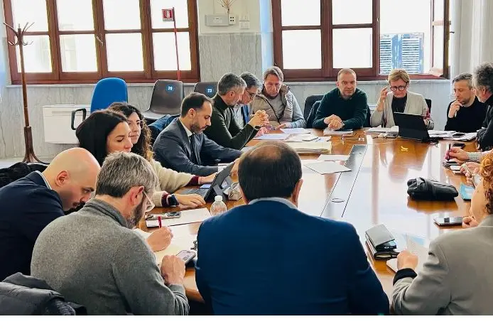 La commissione sul Regolamento del suolo pubblico (foto concessa)