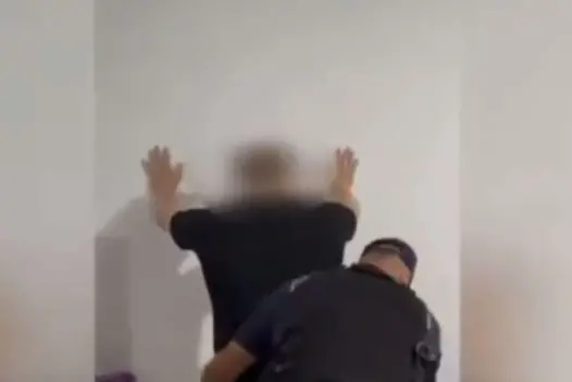 L'arresto (Foto Polizia di Stato)