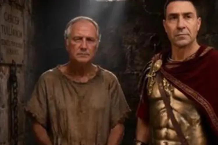 Frame del video generato con AI da Vannacci (Ansa)