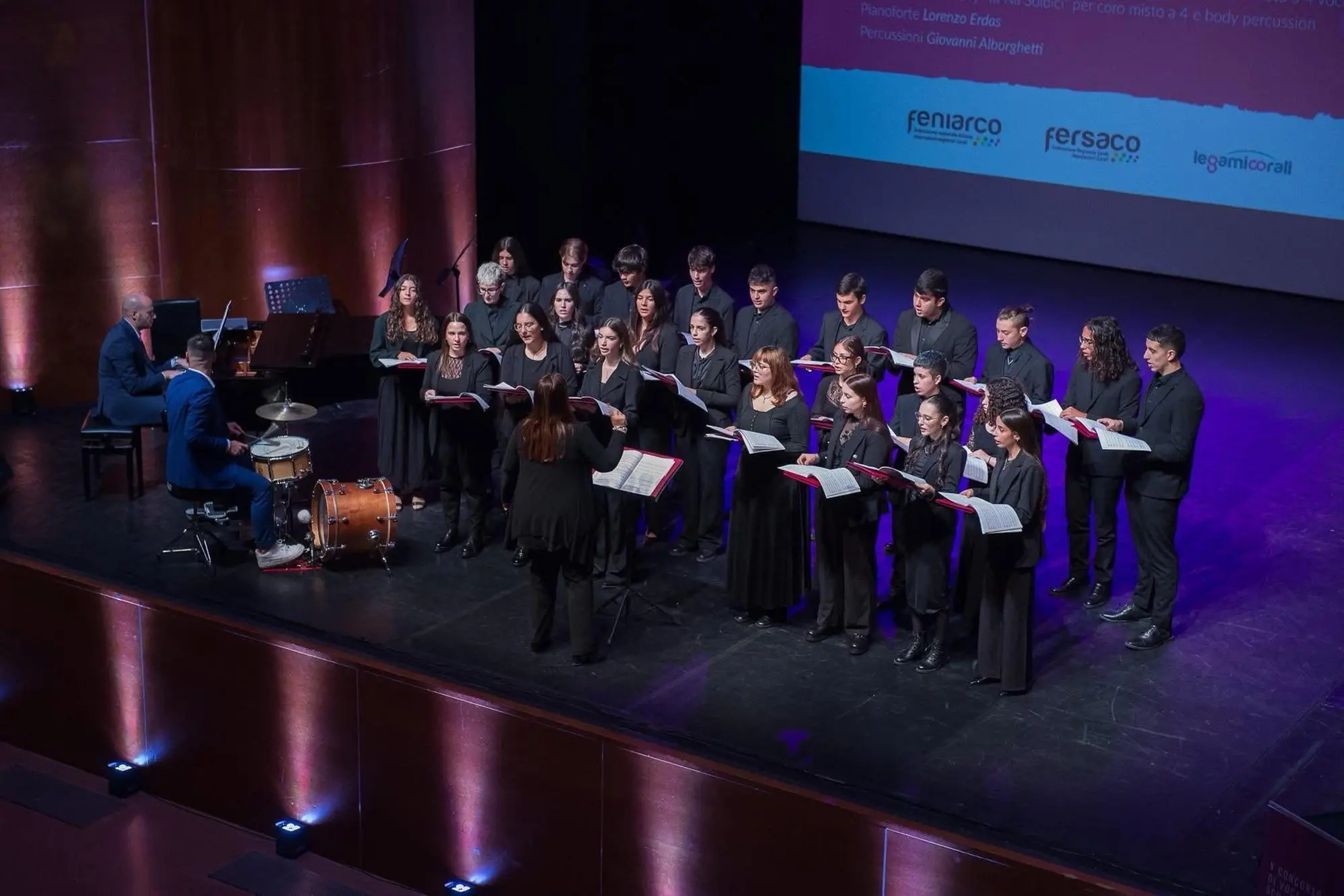 Il coro (Foto concessa)