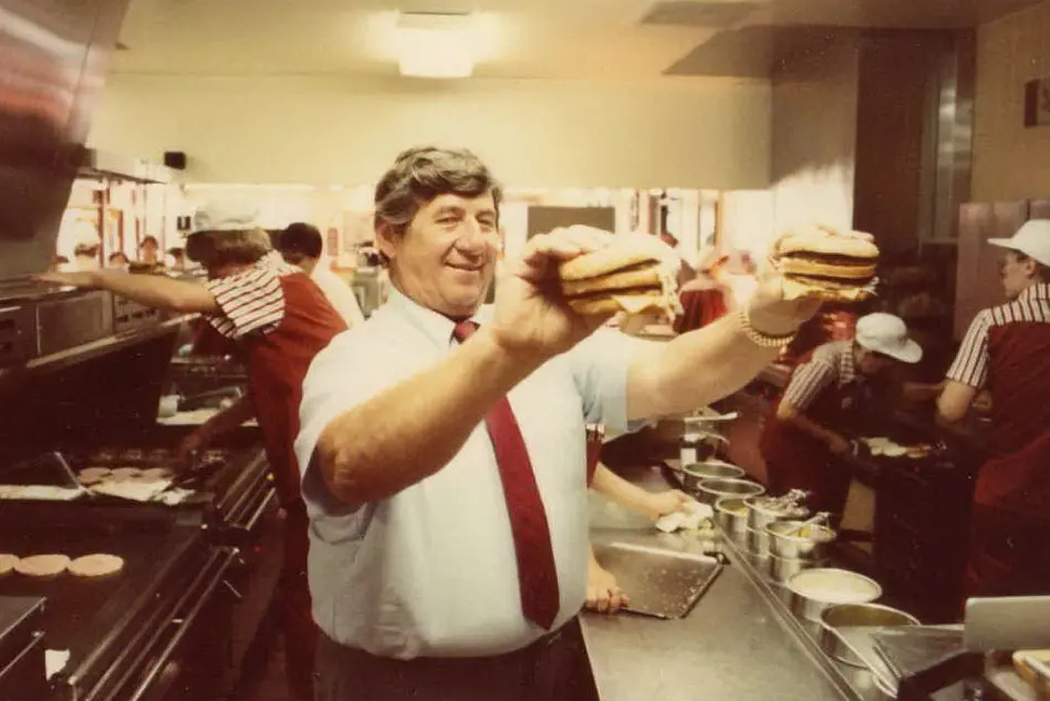 Jim Delligatti, creatore del Big Mac (foto ufficio stampa McDonald's)