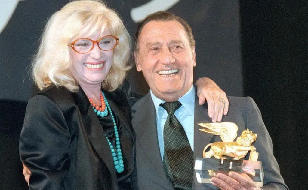Con Monica Vitti